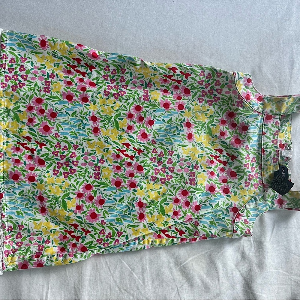 Floral Sleeveless Top
